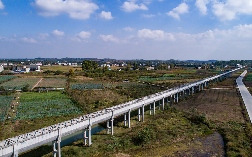 金堂县东风水库扩建工程